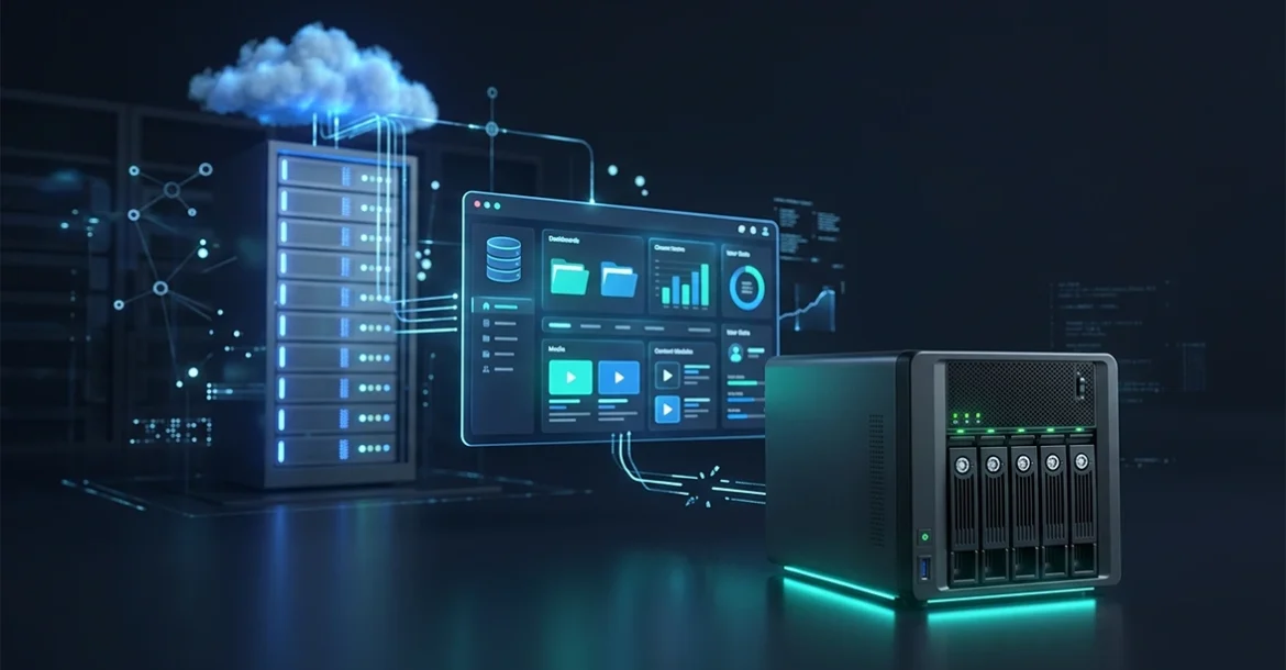 Layered website backup strategy showing server, CMS, and external drive data protection tiers